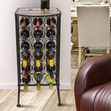 Sorbus Bordeaux Chateau Wine Rack, Holds 23 Bottles Of Your